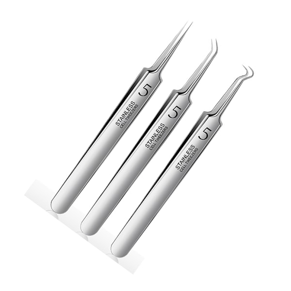 Black Worm Removal Tool Kit 3-pakkaus