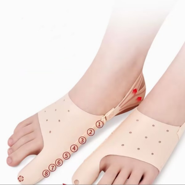 Bunion Corrector för Hallux Valgus, Justerbar Tåriktare L