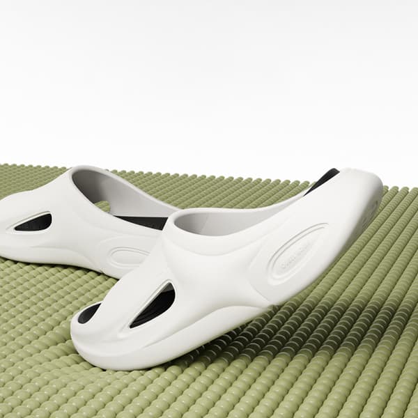 Komfortable sorte lilla hjemmesko White 37-38 White 37-38