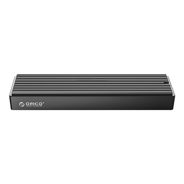 Orico NVME M.2, 10gbps, USB-A til USB-C + USB-C til USB-C drevkabinet (sort)