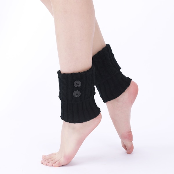 Stickade benvärmare, stövelmuddar för kvinnor, slouchy boot socks