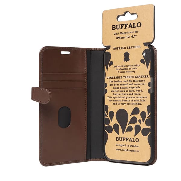 Lompakko iPhone 12  Pro Max Ruskea