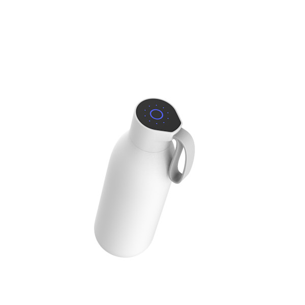 Älykäs vesipullo UV-steriloinnilla - 750ml White White