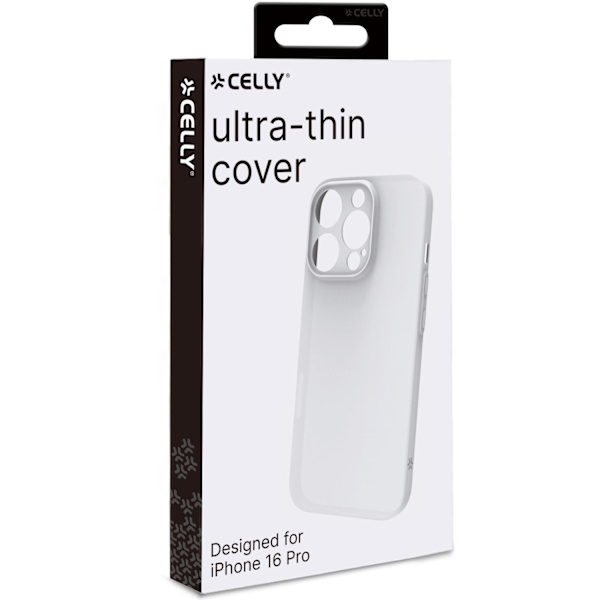 SPACE Super Tyndt Cover iPhone 16 Pro Hvid