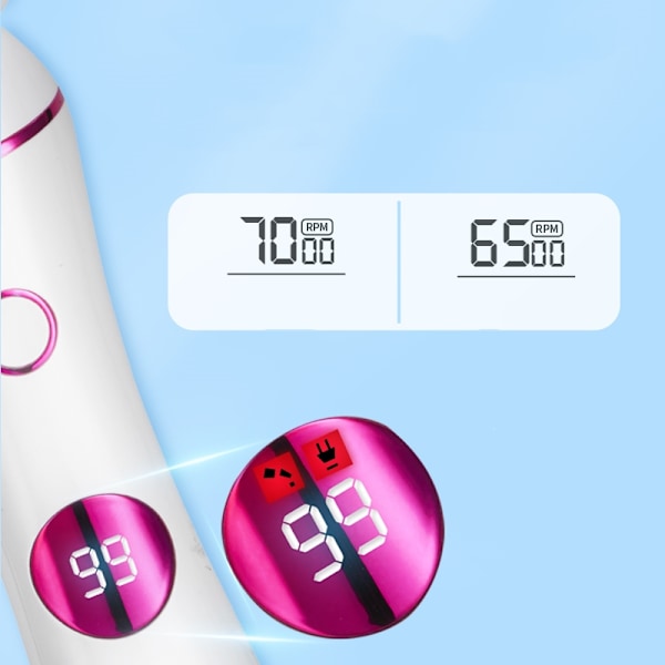 3-i-1 plejesæt - barbermaskine, epilator og fodfil Hvid+Pink