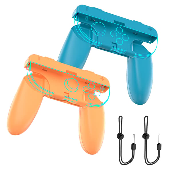 Ergonomiset mukavuuskahvat Nintendo Switch Joy-Cons -ohjaimille