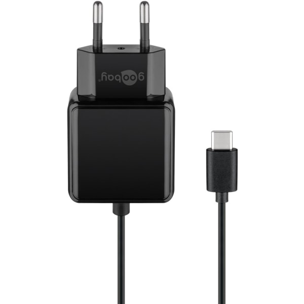USB-C™ strömförsörjning (15 W) Svart