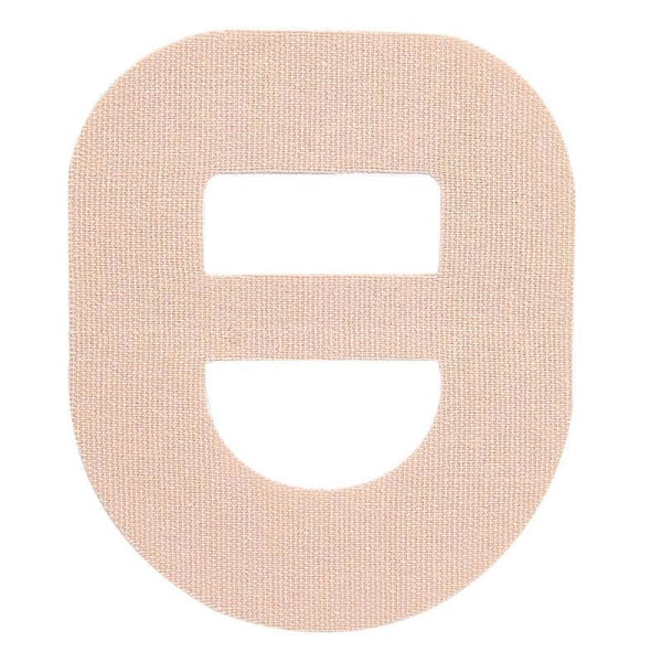 Självhäftande plåster för monitor, sensor Beige