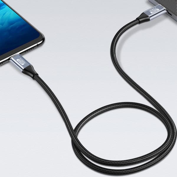 Dual USB-C 3.1 Gen2 100W Snabbladdningskabel 10Gbps Dataöverföring för Bärbara Datorer, kompatibelt med APPLE, Samsung, Huawei 0.5m 0.5m