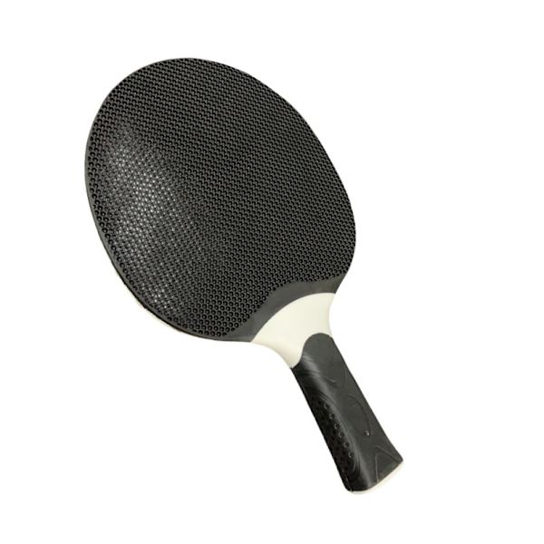 Bordtennisbat-sæt med 2 stk., letvægts og komfortabelt Sort