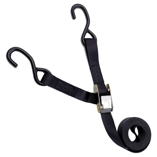 Spärrrem med S-krokar - Heavy Duty Cargo Tie Down 3 m