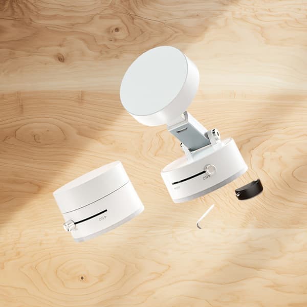 Magneettinen puhelinteline White White