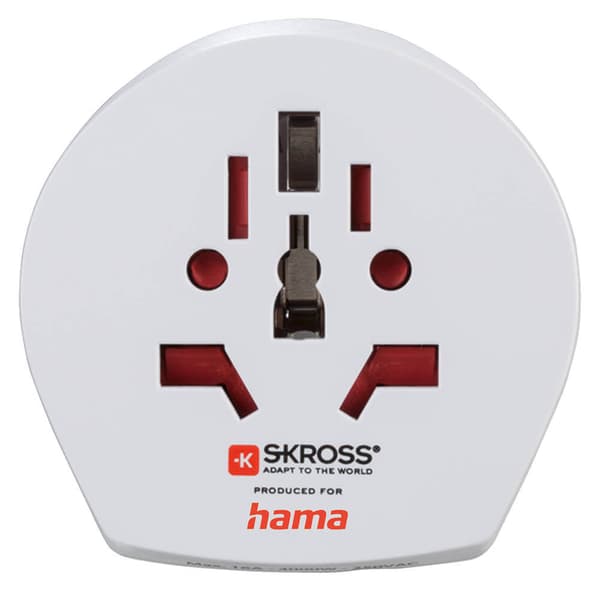 Matkasovitin Världen Pro Light USB 3 pin
