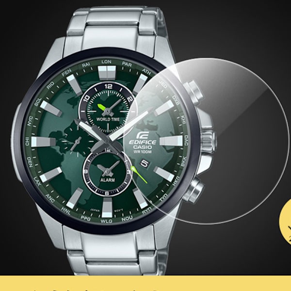 Karkaistu lasi näytönsuoja älykellolle (2 kpl) Casio EFR-303