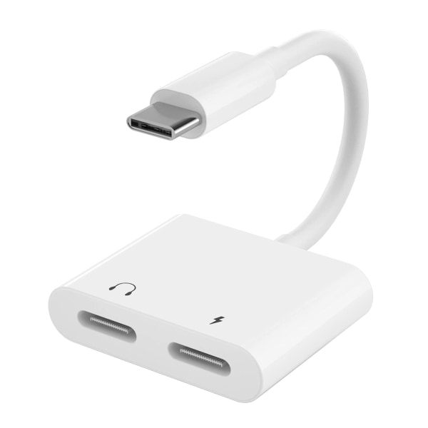 INF USB-C Adapter för hörlurar och laddare