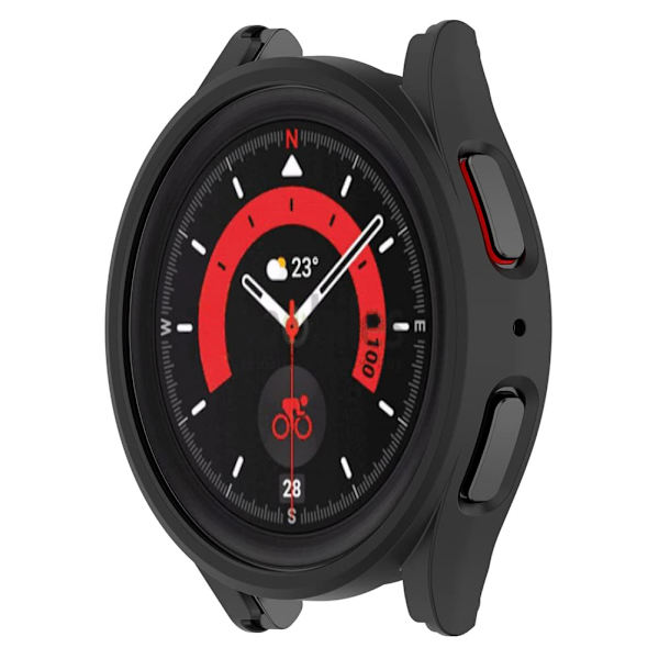 Beskyttelsestaske til PC Samsung Galaxy Watch 5 Pro Sort