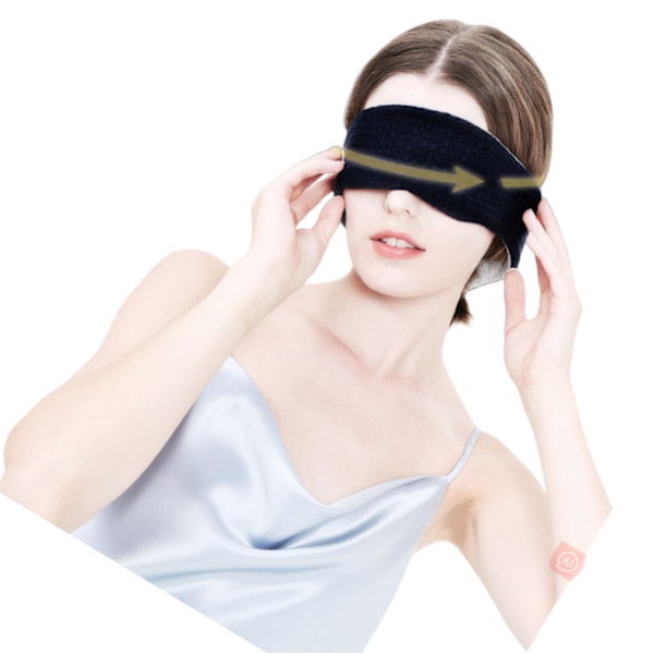 Sovmask för 360° Totalt Mörker Mörkblå