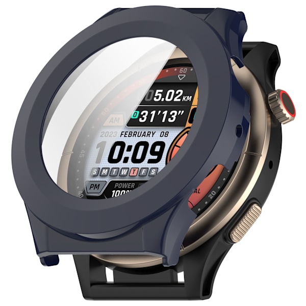 Amazfit Cheetah Pro/Round -suojakotelo ja -näytönsuoja Sininen