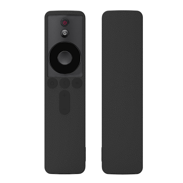 Silikonskyddsfodral för Xiaomi TV-fjärrkontroll 4A/4C/4X/4S/S65/A55/X50 Svart