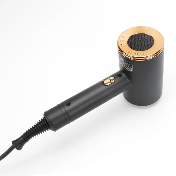 Hårtørrer med diffuser og koncentrator 5 hastigheder Black Black
