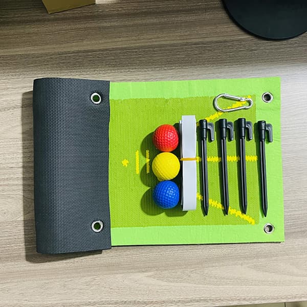 Golf-harjoitusmatto luistamattomalla alustalla