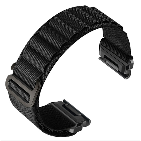 Klockarmband för Garmin Fenix 8/8S/6/6X/7/7X/Pro/Tactix Svart 26 mm