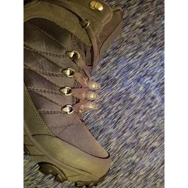 Stövlar Dubbar Självförsvar Defensiv Combat Shoe Spänne Brun