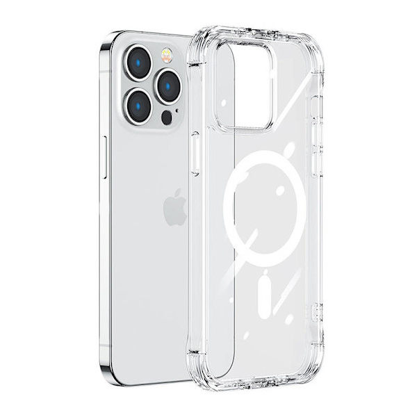 Joyroom JR-14H6 gennemsigtigt magnetisk etui til iPhone 14 Pro