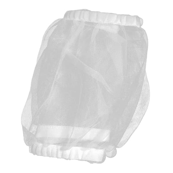 Fågelbursöverdrag - Elastiskt S - Höjd 17cm Omkrets 80-110cm - Vit L L