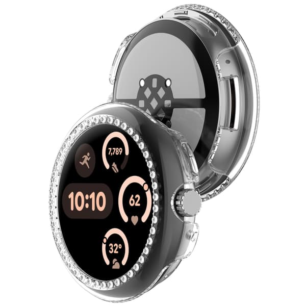 Beskyttende Cover til Google Pixel Watch 3 41mm Transparent Transparent