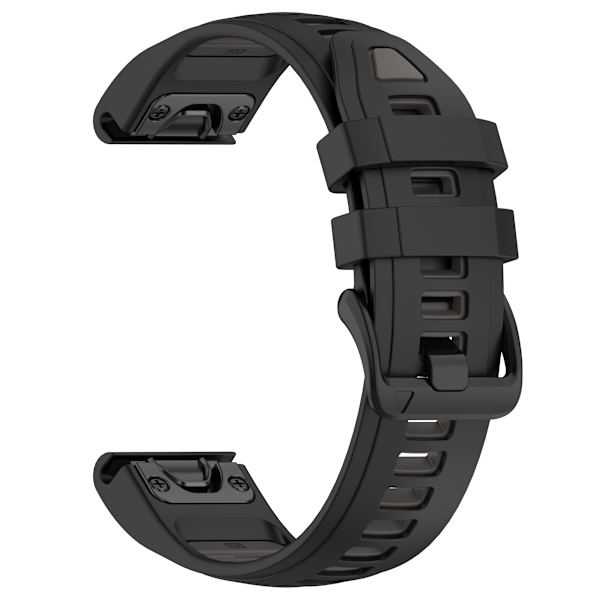 Garmin klockarmband 22MM Svart+grå