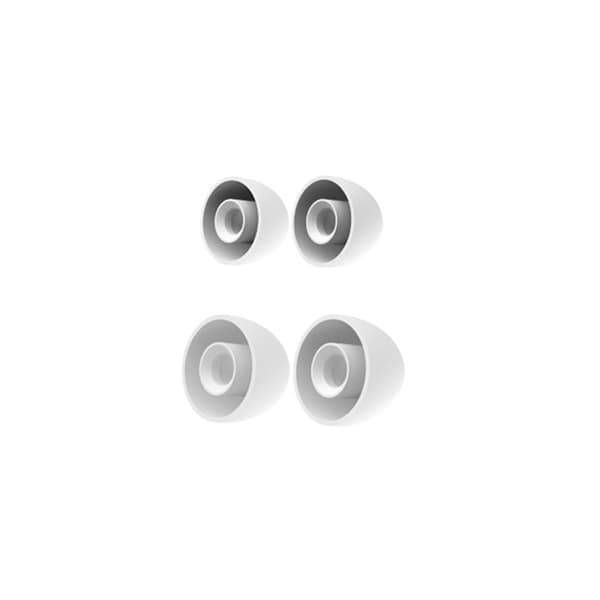 Støjreducerende ørepropper - Bullet Head Pro - Rhombus Accessories - Perfekt til søvn, arbejde og rejser White + Silver White + Silver