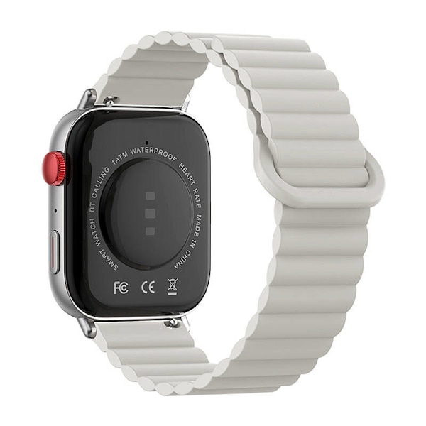 Colmi C8 Max smartwatch med magnetrem (sølv)