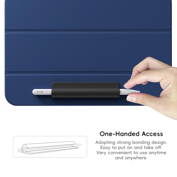 Silikone blyantholder til Apple Pencil (USB-C) Grå