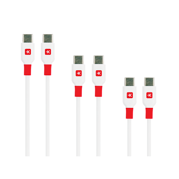 USB-C to USB-C Cables Multipack