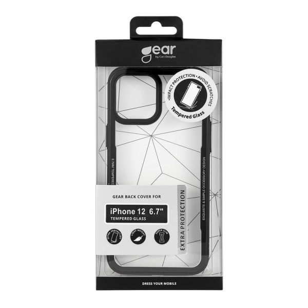 GEAR Mobilskal Härdat Glas - iPhone 12 Pro Max