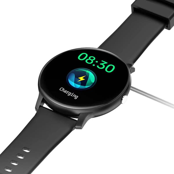 IP67 vandtæt 1,39" HD Touch Screen Smart Watch Black Black