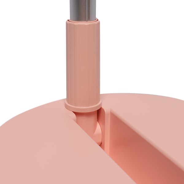 10⬝ hopfällbar selfie-ringlampa med mobilhållare - rosa