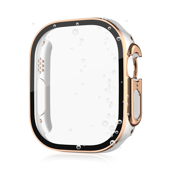 Apple Watch Vattentätt integrerat fodral för Apple Watch 7/8/9/SE2, 41 mm Rose guld