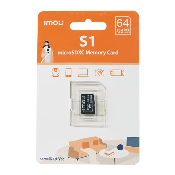 Minneskort Imou microSD (UHS-I, SDXC, 10/U3/V30, 95/38)