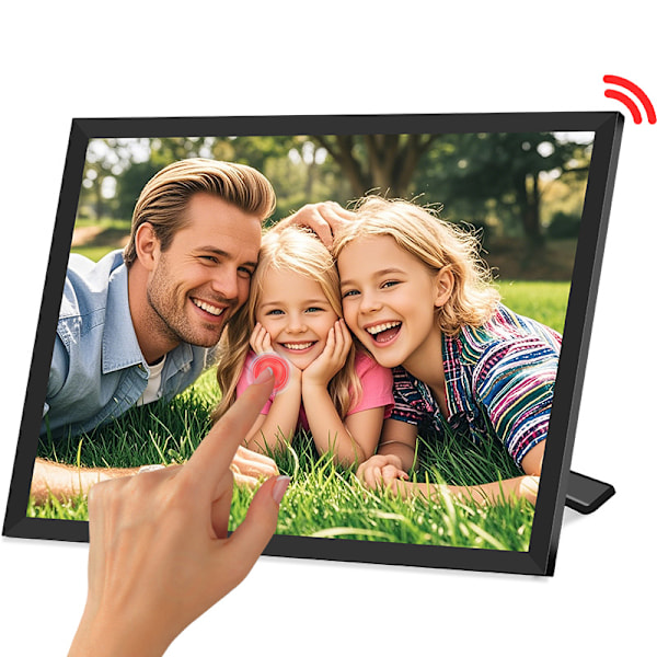 Smart digital fotoramme 16G Sort 10 tommer