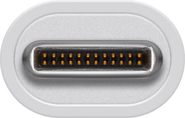 Goobay 4 USB-C multiportadapter 66274 USB Type-C, USB 3.0 hona (typ A), vit