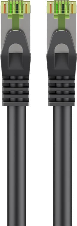 GHMT-certificeret CAT 8.1 netværkskabel, S/FTP (PiMF), sort