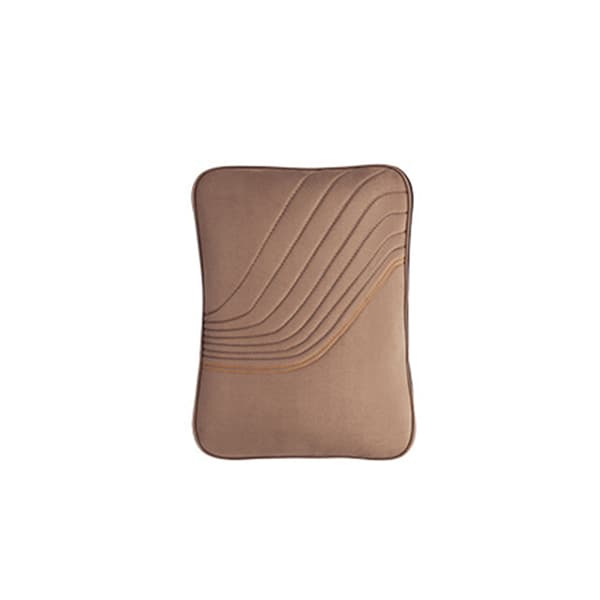 Faux Fur Multifunktionelt Pude Tæppe Brown Brown