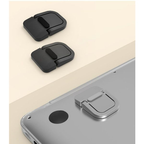 Mini Laptop Stativ i Metall - 2 pack Silver
