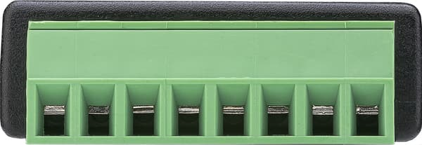 Klemrække 8-benet > RJ45-stik (8P8C)