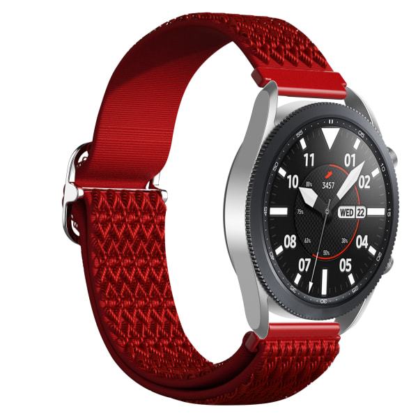 Nylon klockarmband till Samsung Galaxy Watch 4 40mm/44mm Svart