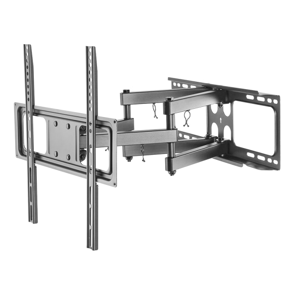 Full motion 3-way wall mount for monitor/tv, 32"-55", tilt Svart