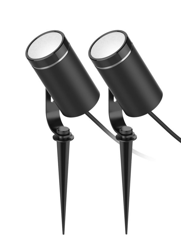 Garden light extension kit 2 bulbs