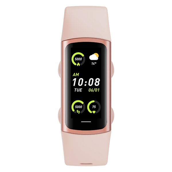 Smart Watch C38: Din alt-i-én fitness- og sundhedstracker Lyserød